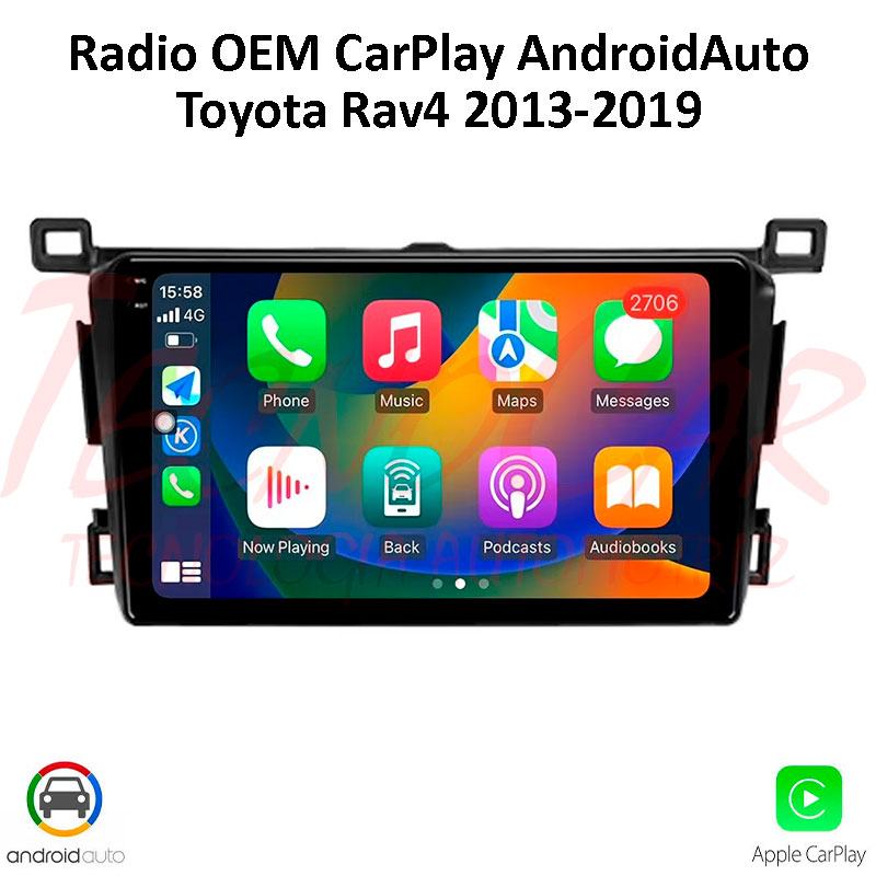 RADIO TOYOTA RAV4 2013-18 CARPLAY  / ANDROID AUTO / 9.1"